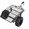 Metal RC Bucket Trailer Simulation Trailing Car for TRX4 D90 SCX10 CC01 110 DIY PartsBlack