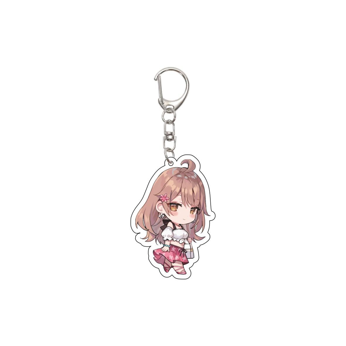 

55MM Anime Alya Sometimes Hides Her Feelings in Russian Keychain Kuze Masachika Key Chain Acrylic Model Plate Christmas Gifts 55mm