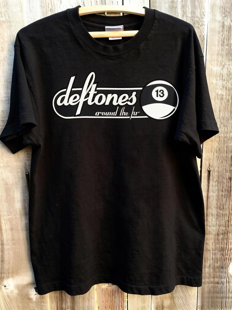 Deftones US 1998 Tour Basic Style Cotton Charcoal Unisex T-shirt Reprint Graphic T Shirts Cheap Clothing Unisex's T-shirts