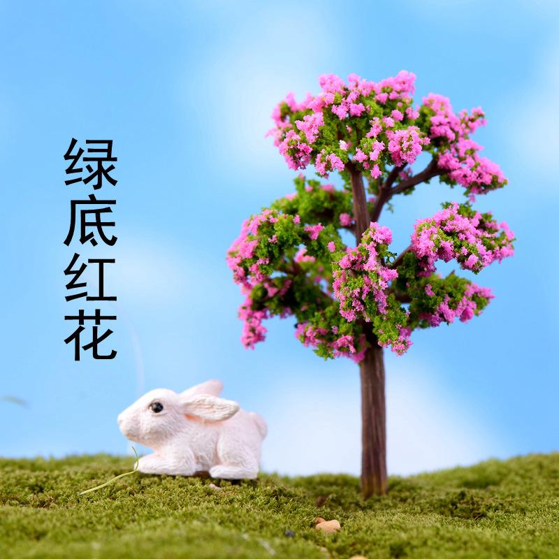 Miniaturi Decoratiuni Artizanat Seturi Micro-peisaj Ornamente mici Decoratiuni pentru copaci artificiali Gradinarit Amenajare a teritoriului Figurine