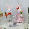 Height Figurine Easter Rabbit Figurine Resizable Design Adjustable Figurine  Home Ornament