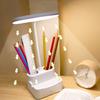 Multifunctional LED Desk Lamp Eye-friendly Dormitory Desk Reading Study Pencil Holder Table Lamp