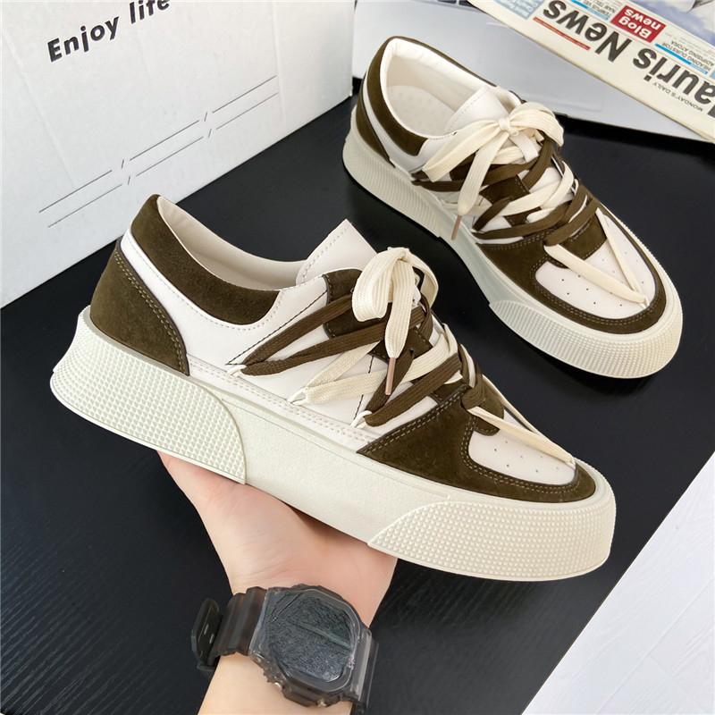 Mode Herren Freizeit-Sneakers Plateau Personalisiertes Design Sport Laufschuhe Skateboard Flats Sneakers Gemischte Farben Schuhe für Herren