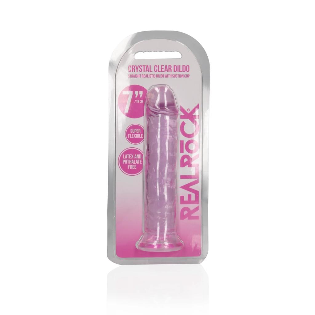 RealRock - Realistic dildo with suction cup 18 cm