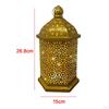 Retro Style Hanging Hollow Carved Light Battery Operated Desk Lamp for Room Ornament