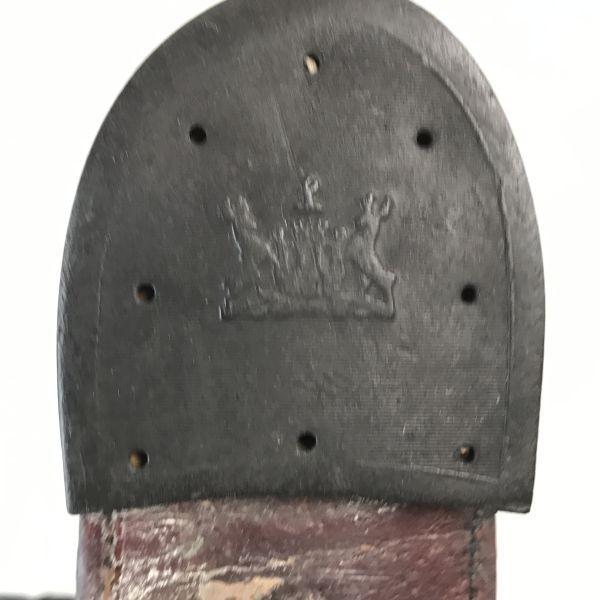 Vintage/80s ARISTOCRAT?/COMFORT ARCH Goodyear Welt Leather U-Tip Shoes/9.5C/26.0-26.5-27.0/Black/BLACK/Business Dress Shoes(USED)