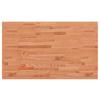 VidaXL Bathroom Countertop 100x60x1.5 Cm Solid Beech Wood 356000