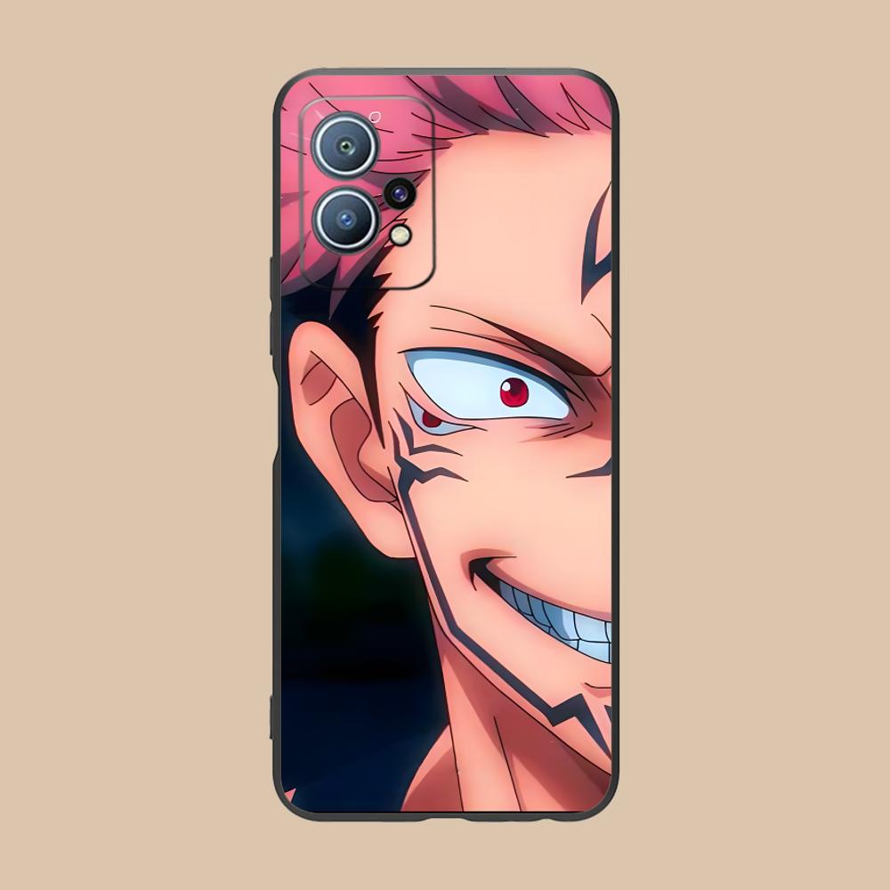 Jujutsu Kaisen Sukuna Mobile Phone Case for Huawei P60 P50 P40 P30 P20 P10 P9 P8 Pro Lite Plus Colorful Printing Cover Cover