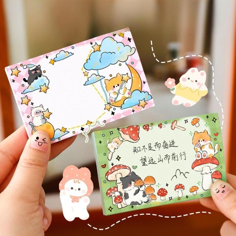 Gift Cute Cartoon Graffiti Style Handbook Decoration Notes Students Good Looking Message Kawai Stationery Office School Supplies