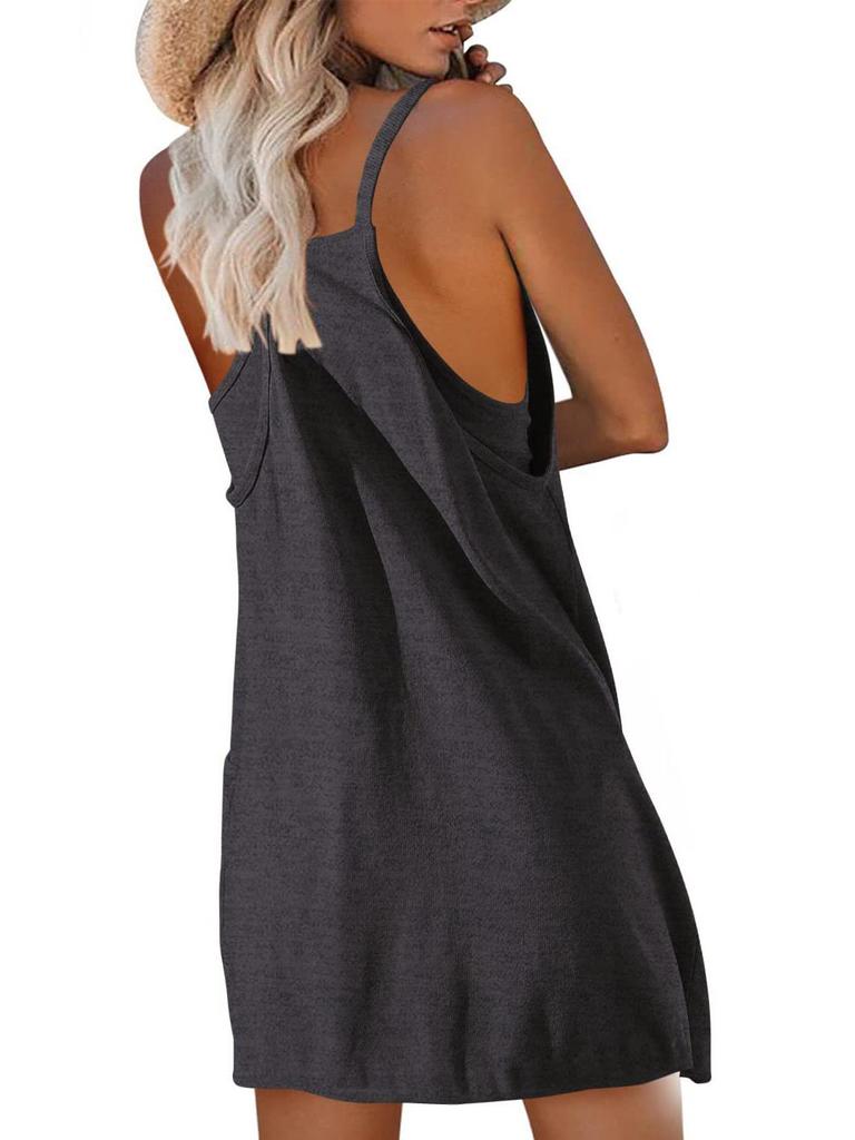 2025 Summer Women's Sleeveless Solid Romper Jumpsuit Casual Set