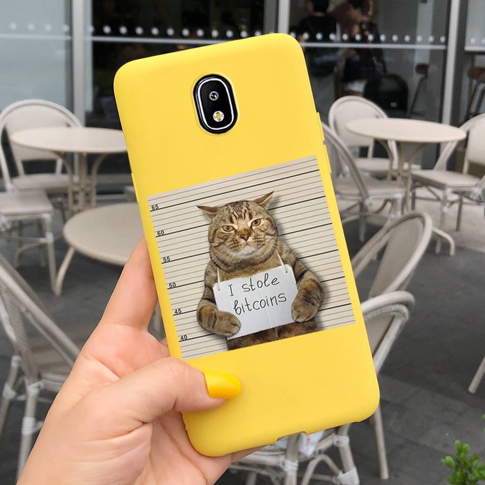 Candy Color Silicone Phone Case For Samsung Galaxy J3 J5 J7 2017 Case J330 J530 J730 Soft TPU Cover For Samsung J3 J5 J7 2017