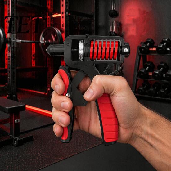 Mechanical Counting Hand Exerciser Grip Strengthener with Counter, 5-165kg Resistance Adjustable Forearm Trainer Exerciser, Rehabilitation Strength
