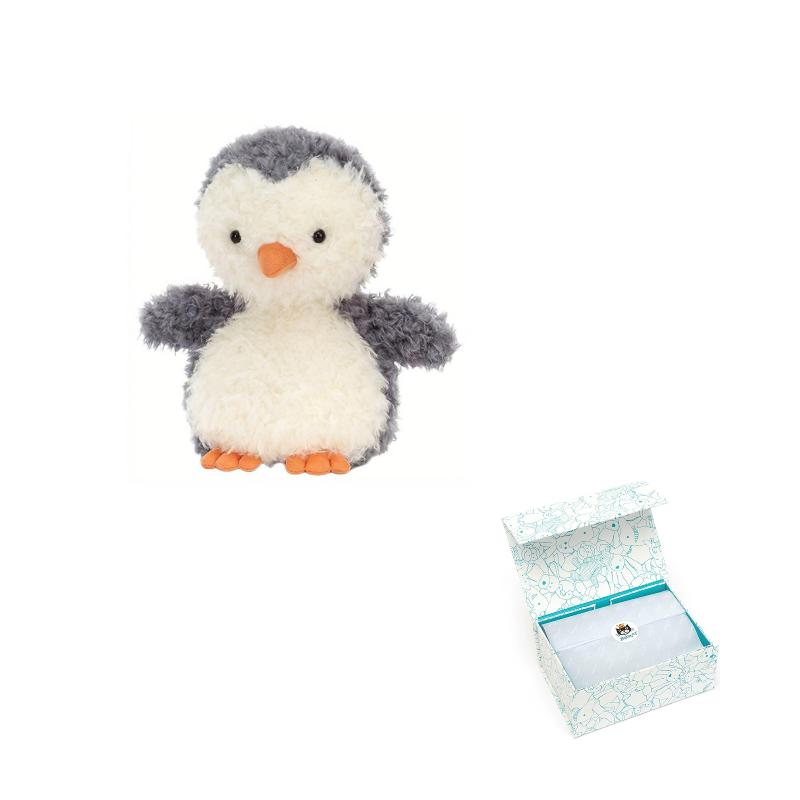 JELLYCAT Arctic and Antarctic Series Little Penguin Comfort Doll Plush Doll 18cm Height