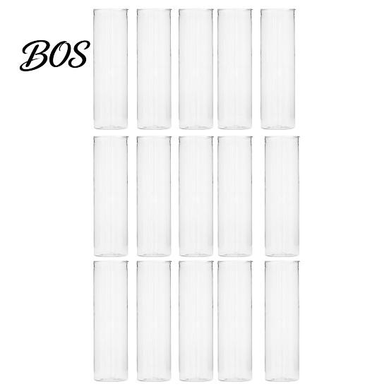 Fashionable Simple Vase Plastic Clear Cylinder Vase, Modern Flower Arrangement Transparent Unbreakable Lightweight Table Centerpiece for Home