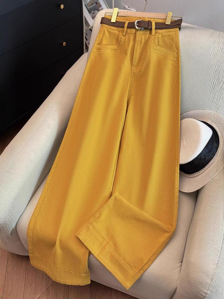 Damen High-Waist Schlankmachende Stilvolle Hose - Frühling/Herbst 2025 Kollektion