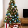 Shatterproof Painted Christmas Ball 6cm Christmas Baubles Christmas Hanging Ball  Home Xmas Decor