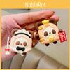 Chaveiro Adorável de Torrada de Panda Silicone Boneca de Pão Pingente de Comida Fofa Acessório