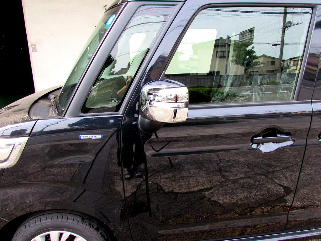 BRIGHTZ Spacia Gear MK53S Chrome Door Mirror Cover Type B MK53 K53 53 Spacia Gear 32505 [MIR-SID-152]