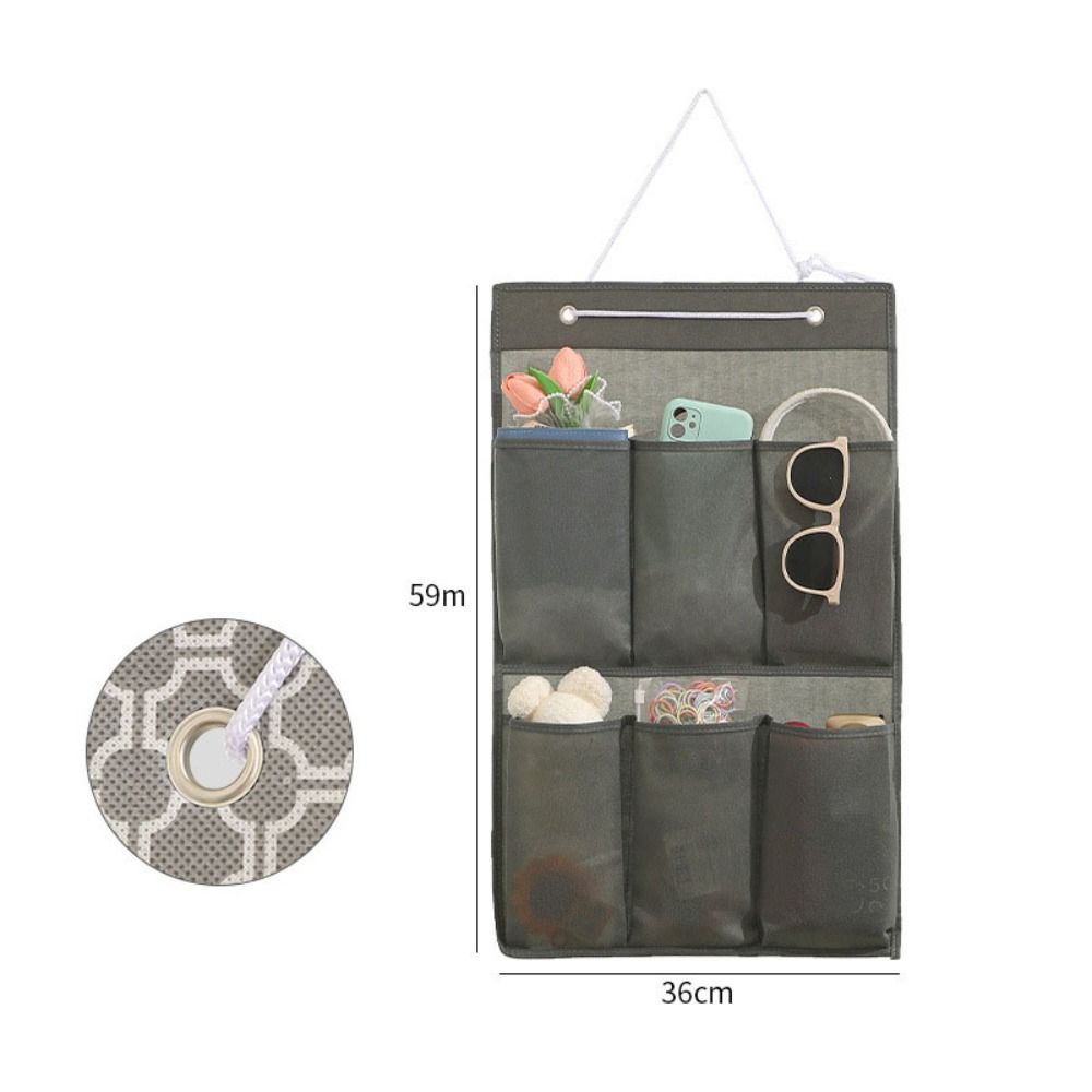 Space Saver Hanging Storage Bag Wall-mounted Shoe Rack Sundries Bag  Sundries Organization