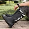 Fashion Outdoor Men's Rain Boots Fashion Long Tube Fishing Shoes Non-Slip Waterproof Shoes Couple Work Shoes Rubber Shoe Warm Rain Boots