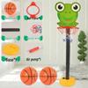 Adjustable Children's Basketball Hoop for Early Education - Outdoor Toy Stand with Height Customization
