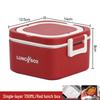 316 Stainless Steel Insulated Bento Lunch Box, Microwaveable Meal Container for Office Workers