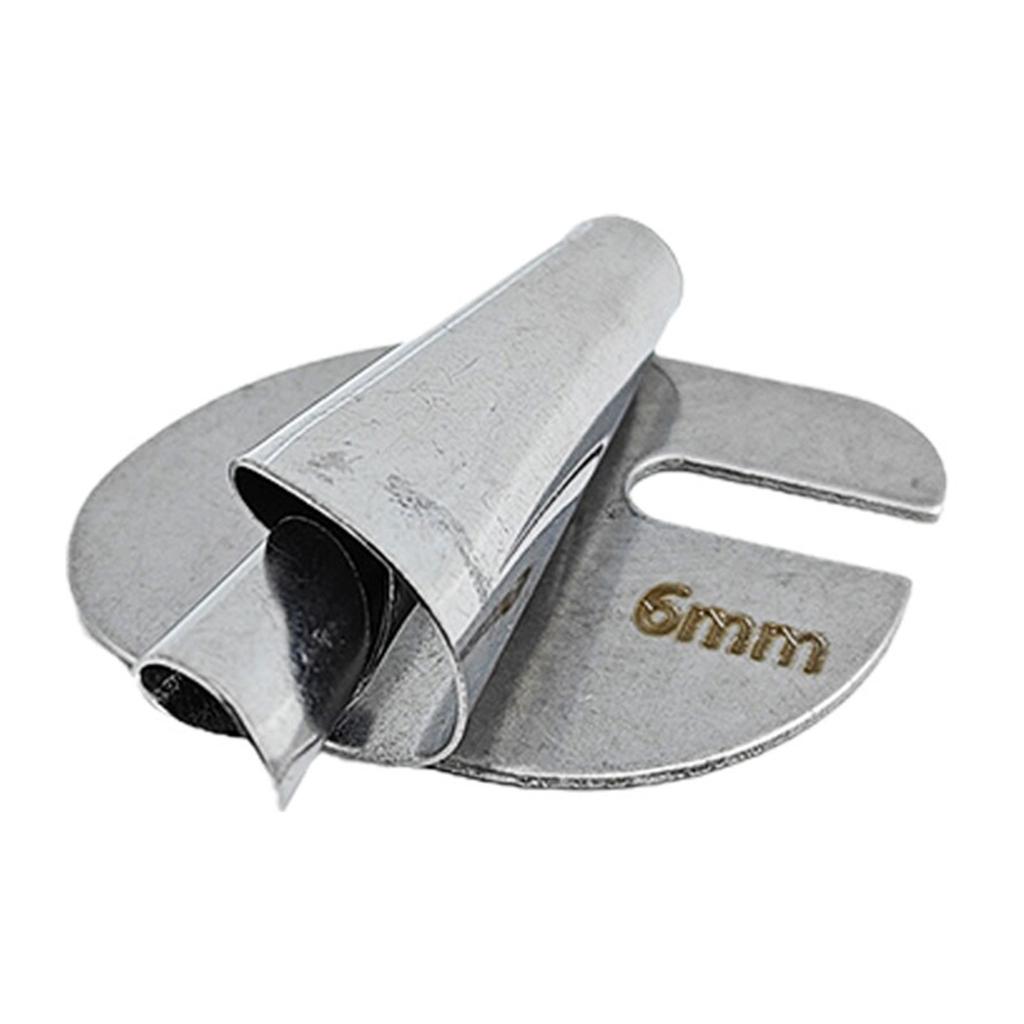 Sewing Rolled Hemmer Foot 3mm-10mm 8 Sizes Wide Rolled Hem Sewing Machine Presser Foot Seam Guide for Sewing Machine