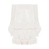 Women's Off Shoulder Puff Sleeve Mini Dress Slim Fit Tiered Ruffle Short Dresses