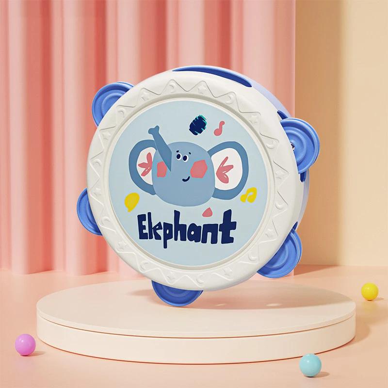 Baby Klatschen Tamburin Zarte Tamburins Perkussionsinstrument Entzückende Tamburins Handheld Tamburin Instrument für Kinder