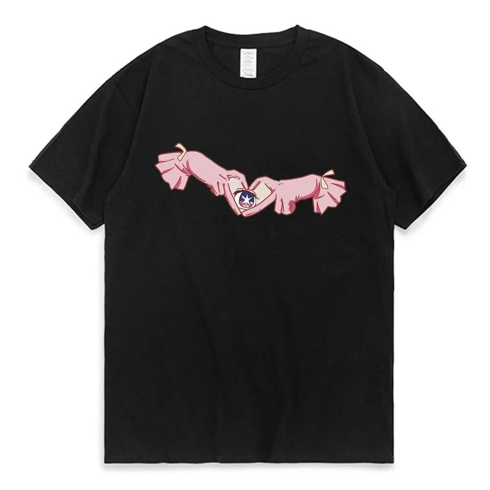 2023 nowy Oshi No Ko Anime Ai Hoshino Kawaii T koszula kobiety i unisex japońska koszulka unisex z motywem kreskówkowym z krótkim rękawem letnie koszulki bawełniane