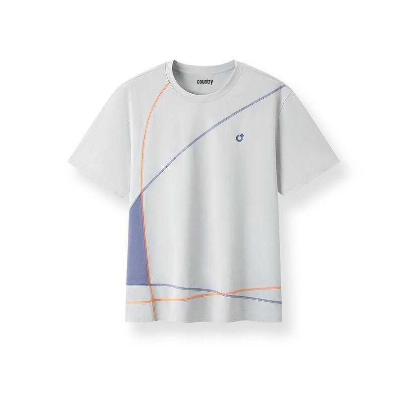 Semir Men's Color-Block Drop Shoulder T-Shirt