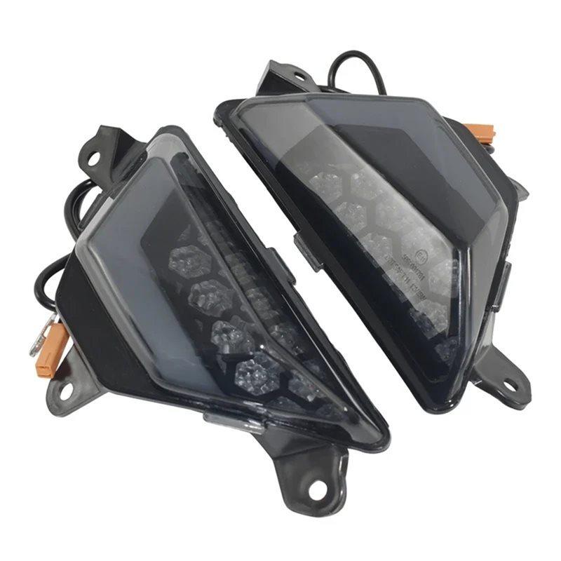 Front Turn Signal Blinkers Daytime Running LED Light For Kawasaki Ninja 300 250 400 500 650 ZX4R ZX6R ZX25R Z1000SX