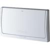 Classic Flush Plate Chrome Alpine White 37053SH0