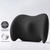 Car Cushion Breathable Memory Foam Lumbar Support Pillow for Driving And Office Chair Ergonomic Waist Protection Back Cushion for Pain Relief And