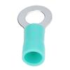 100PCS RV5.5-6 Insulated Wire Terminal Green AWG12-10 Ring Wire Connector Electrical Crimp Terminal Electrical Wiring