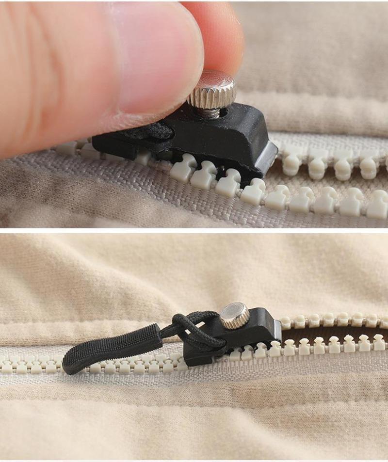 Zipper Repair Artifact Detachable Universal Zipper Head To Replace Luggage Backpack Clothes Universal Zipper
