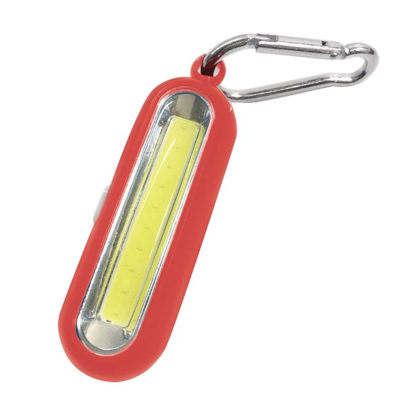 Mini Keychain Pocket Torch Battery Powered LED Light Flashlight Lamp, Strong Light Small Keyring Light Torch Flashlight