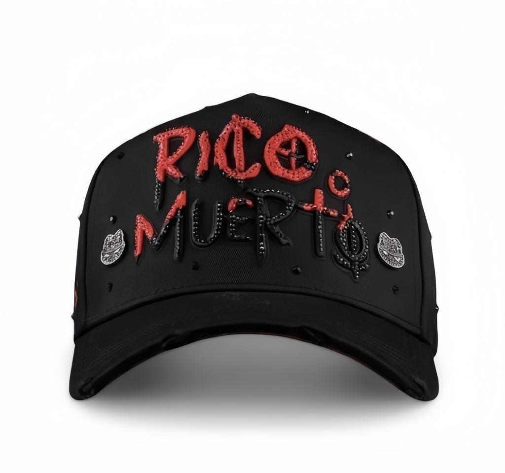 Wholesale Yo No Pesco Star Satin Lined Terry Dobby Embroidered Bling Sports Cap 5 Panel Rhinestone Brim Baseball Caps Barbas