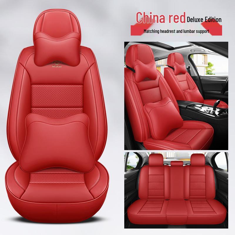 Volkswagen Lavida, Polo, Bora, Sagitar, T-Roc, Tayron Perforated Leather Car Seat Cover