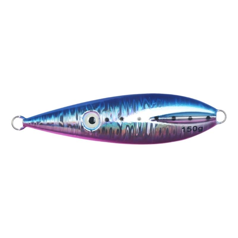 Metal Cast Jigging Lures High Reflective Baits 11.4cm Casting Jigs Slow Sinking Fishing Baits Lure Multiple Color