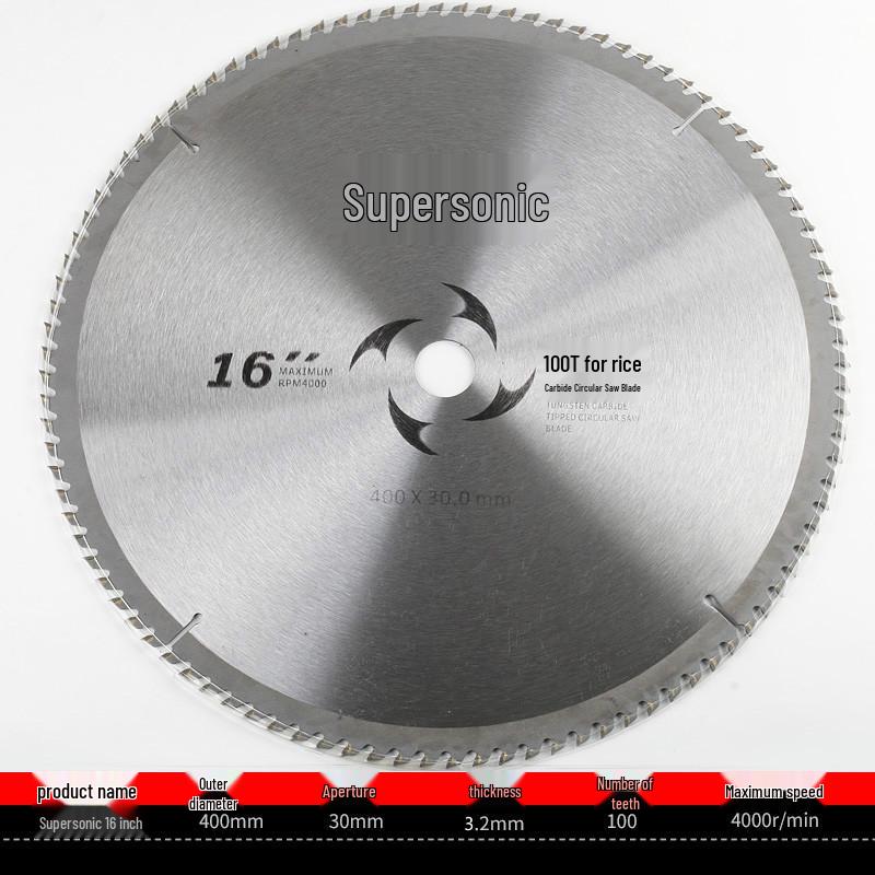 10" Woodworking Saw Blade - 255MM/300MM Cutting, 14" Steel & Alloy Wood Saw Blade
