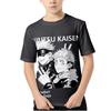 Jujutsu Kaisen T Shirt for Men Women Summer Clothing Fitness O Neck Anime Man T-shirt for Male Oversized New Men T-shirts Tops
