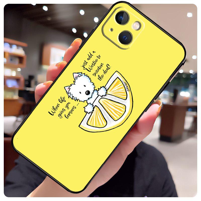 West Highland Terrier Westie Case For iPhone 13 Pro Max 16 15 11 12 14 17 Pro Max Mini 15 16 Plus 16e 17 Air Phone Cover