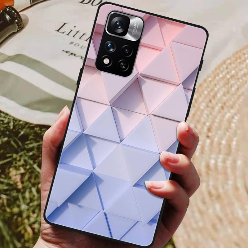 Für Xiaomi Redmi Note 11 Pro Plus 5G Hülle Weiche Silikon Handy Rückseite für Xiaomi Redmi Note11 Pro + Plus Coque Fundas Bumper