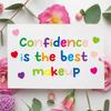10PCS Letter Sticker Hand Account Black Body Storage Tank Item Identification Envelope Plan Book Decorative Letter Sticker