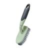 Long Handle V-Shaped Crevice Brush for Bathroom Tile with Hard Bristles