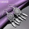 925 Sterling Silver Ethnic Style Earrings Gift Charm Jewelry