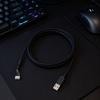 Dayanıklı USB Fare Kablosu Örgülü Tel USB Şarj Fare Kablosu Logitech G502 Oyun Faresi için