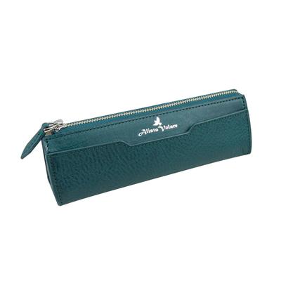 [AlistaVolare] Pencil Case, AristaVolare Minerva Box, Velvet and Genuine Leather, Luxury Avvio Minerva (Ortensia)
