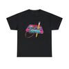 Graficzny T-shirt z lat 80.